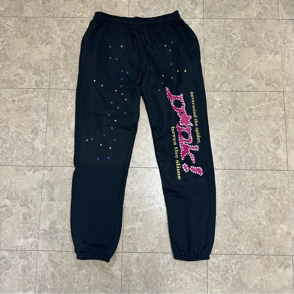 Spider Punk Graphic Sweatpants